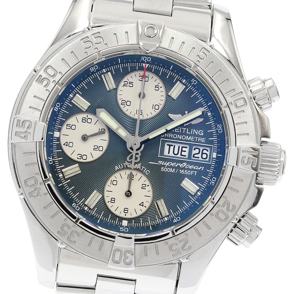 BREITLING Super Ocean A13340 Chronograph Day date Automatic Men's Watch_922743