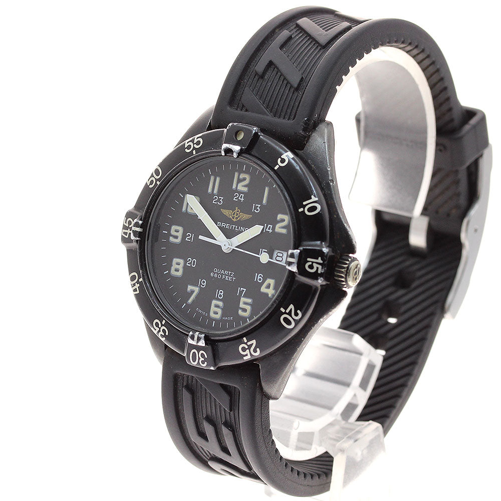 BREITLING Army Colt 80180 Date black Dial Quartz Men's Watch_922755