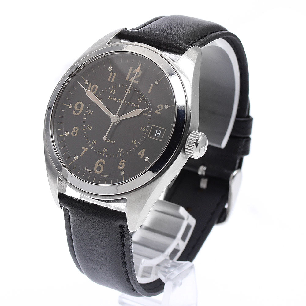 HAMILTON Khaki field H685510 Date black Dial Quartz Men's Watch_922774
