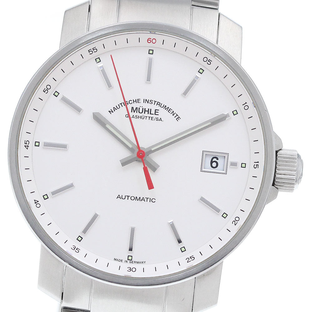 Muhle Glashutte M1-25-20 Date white Dial Automatic Men's Watch_922782