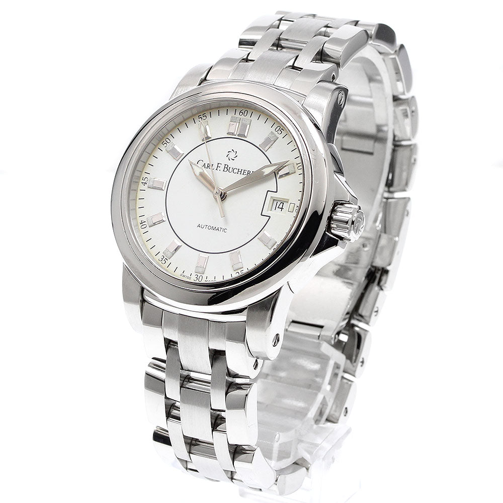 CARL F.BUCHERER Patravi 10617.08A Date white Dial Automatic Men's Watch_922786