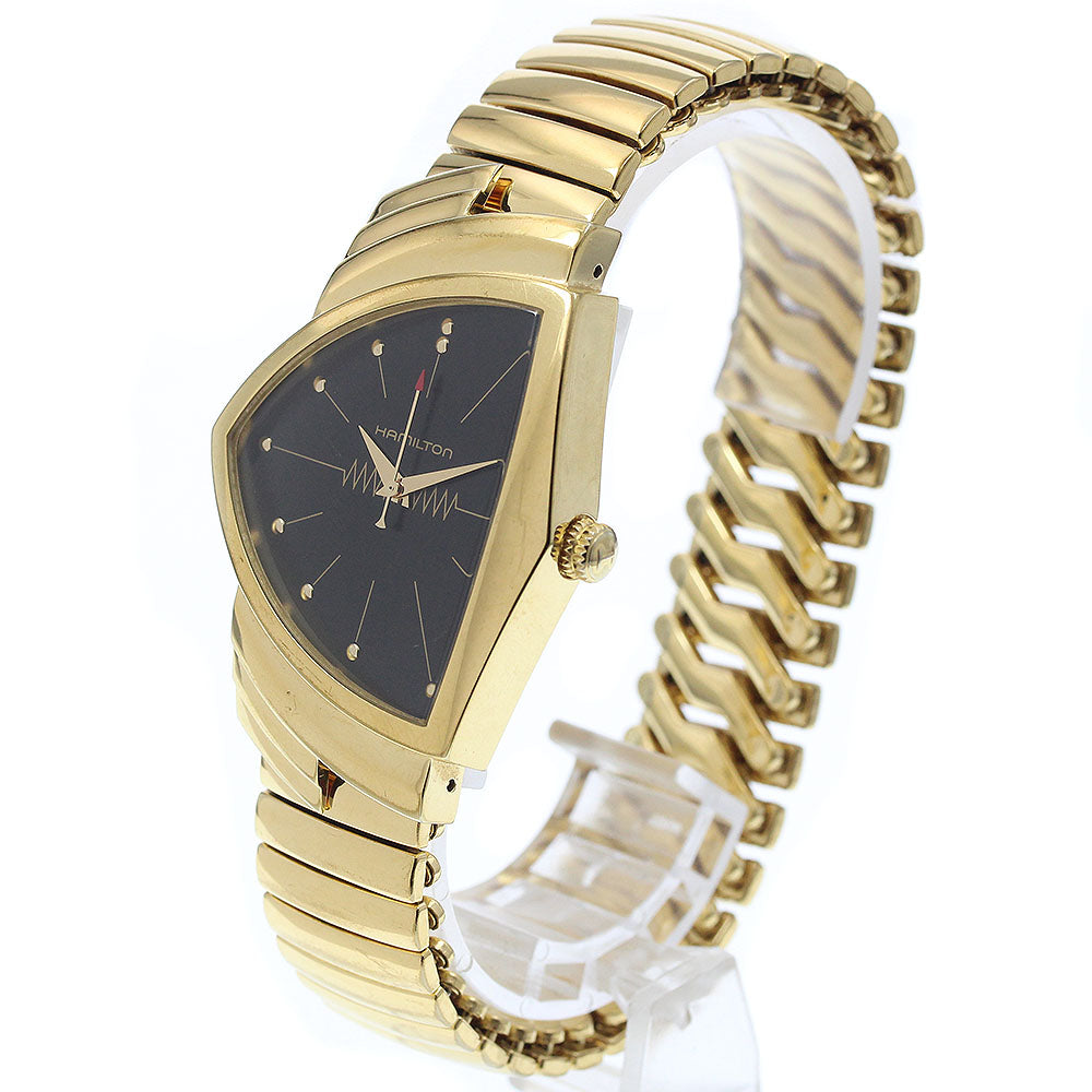 HAMILTON Ventura H243010 black Dial Quartz Men's Watch_922850