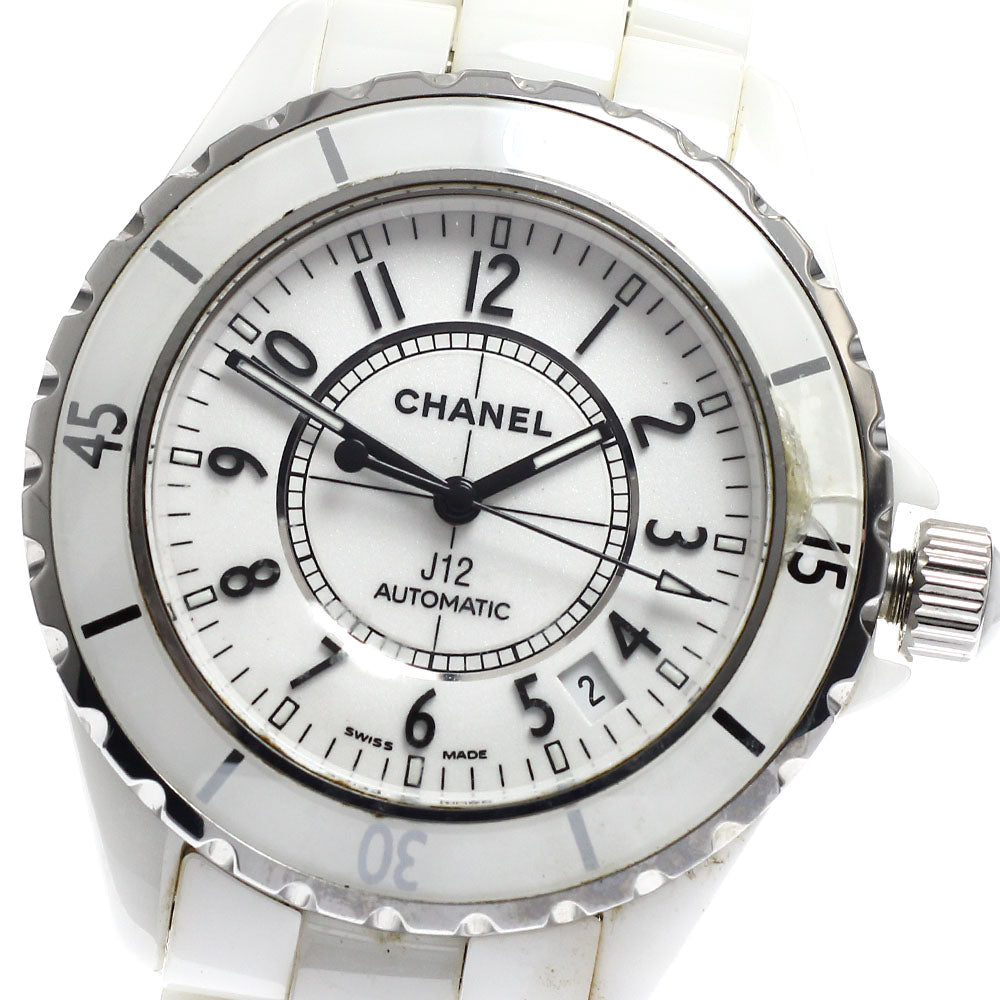 CHANEL J12 41MM H0970 White Ceramic white Dial Automatic Men's Watch_922858