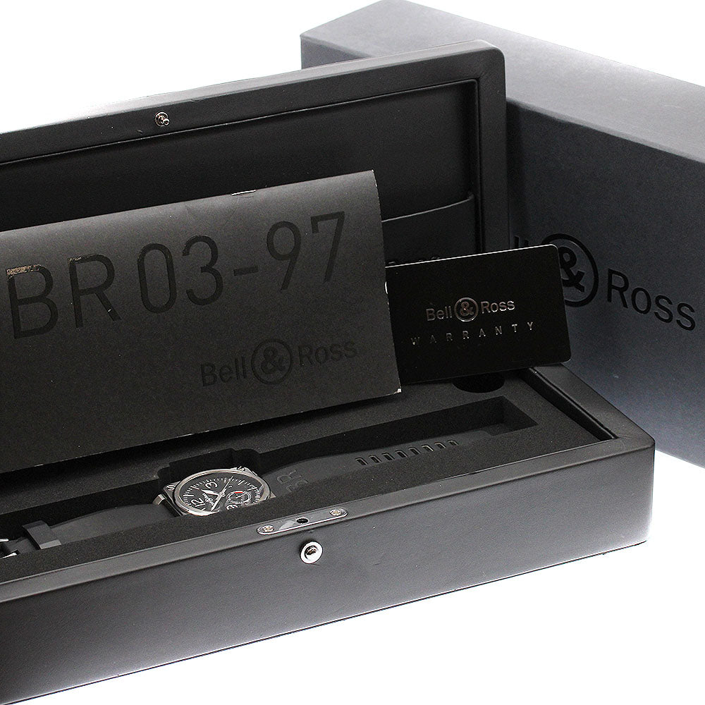 Bell＆Ross Aviation BR03-97 Date power reserve black Dial Automatic Men's_922878