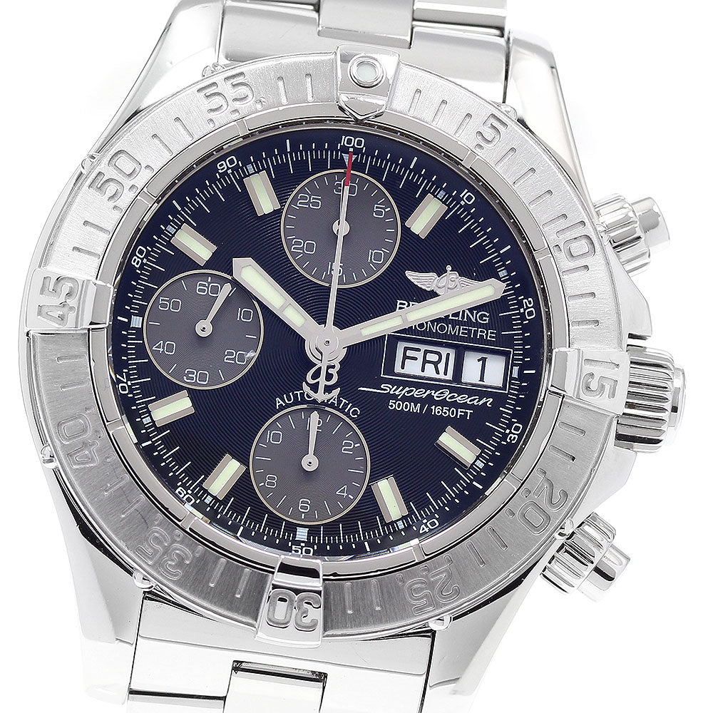 BREITLING Super Ocean A13340 Chronograph Gray / black Dial AT Men's Watch_922904