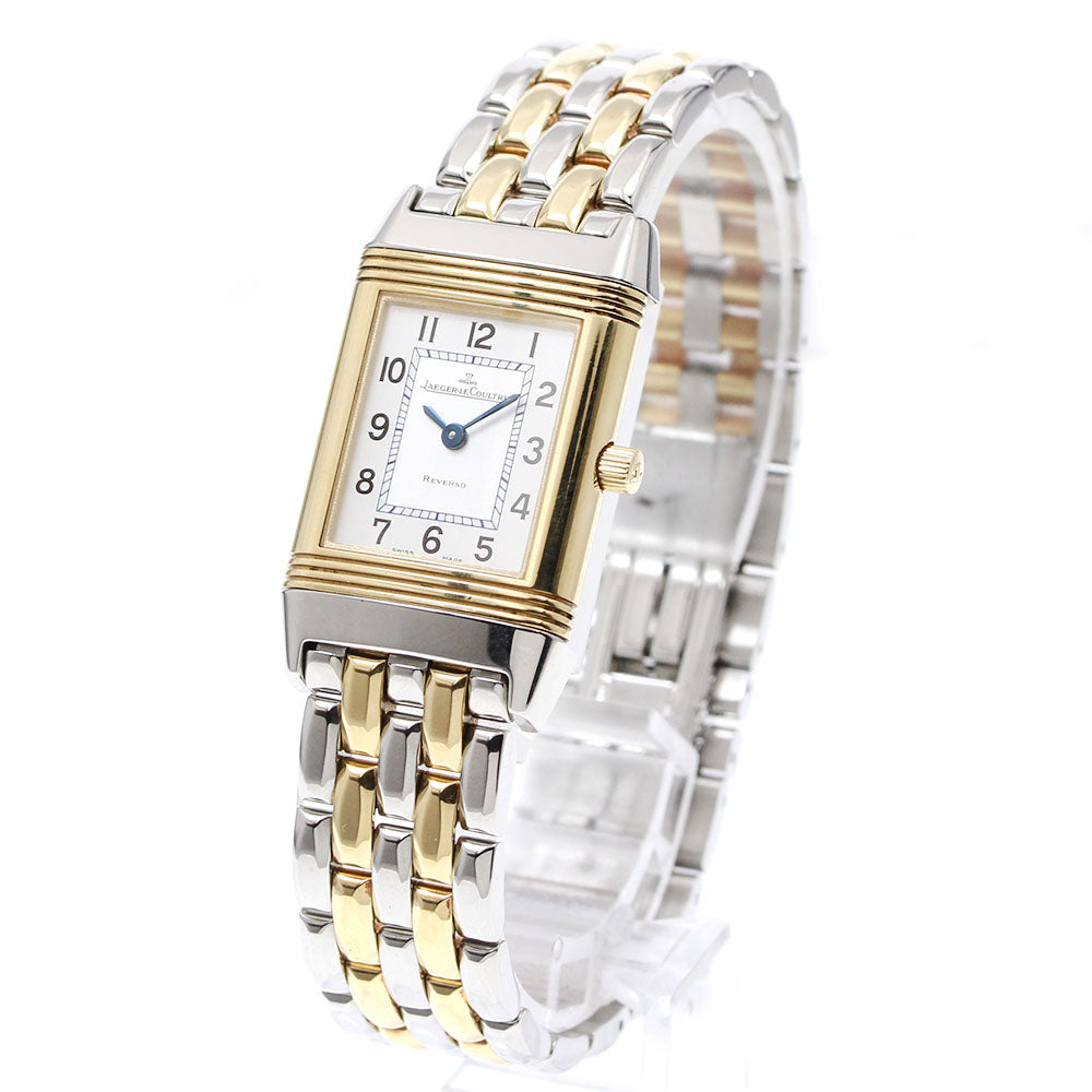 JAEGER-LECOULTRE Reverso 260.5.47 YG2 tone Silver Dial Quartz Ladies_922913