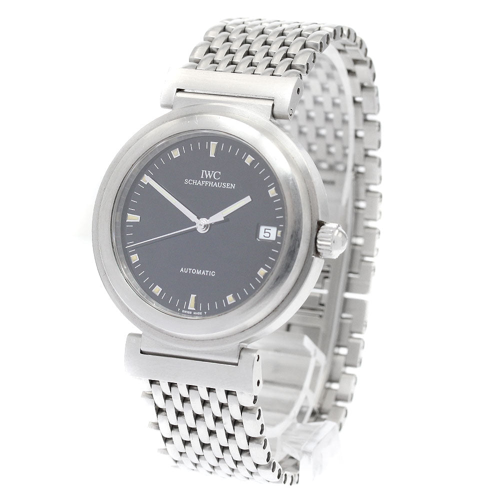 IWC SCHAFFHAUSEN Da Vinci SL IW352805 black Dial Automatic Men's Watch_922923