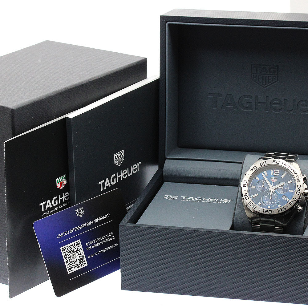 TAG HEUER Formula 1 CAZ101K Date Chronograph blue Dial Quartz Men's Watch_922925
