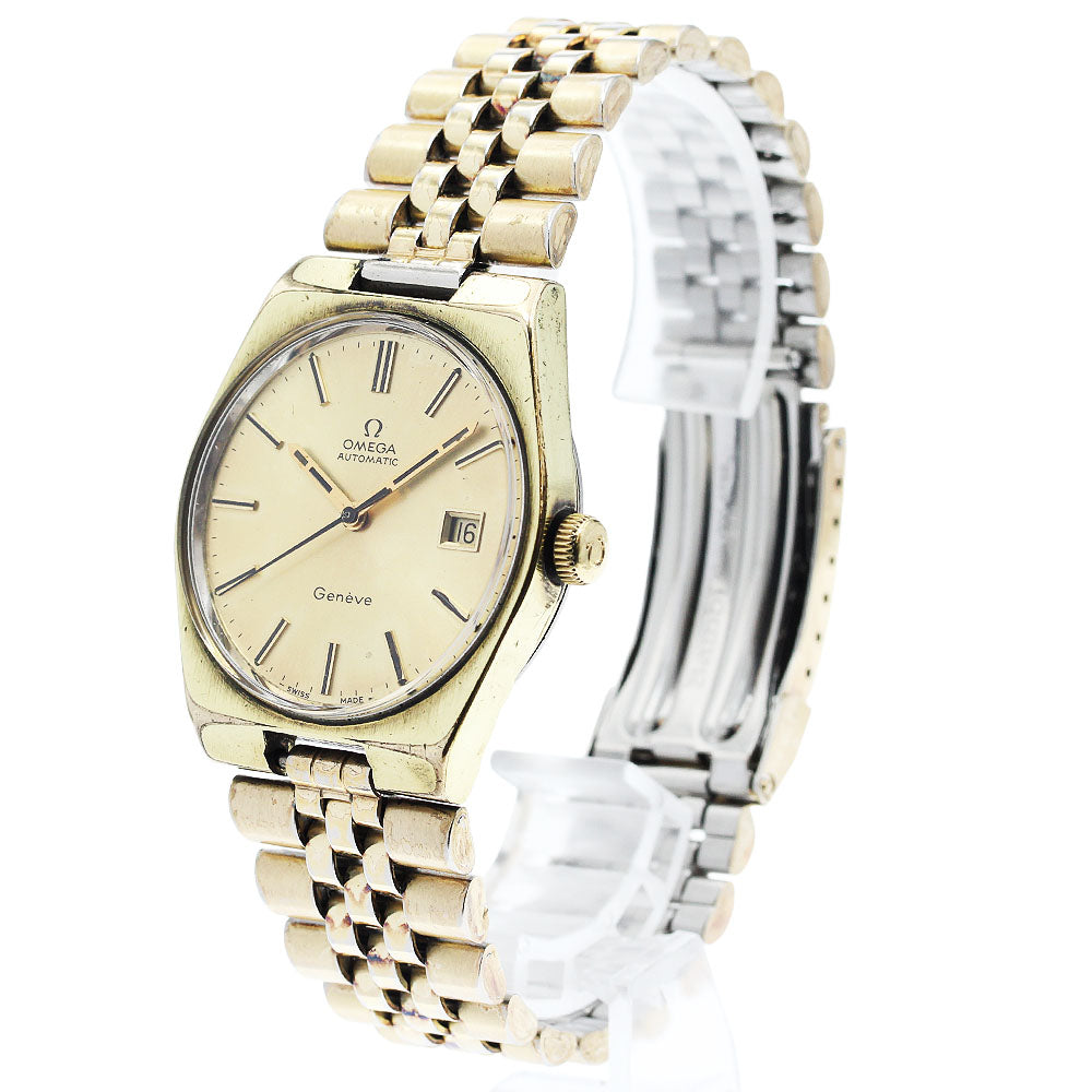OMEGA Geneve 166.099 Date Cal.1481 gold Dial Automatic Men's Watch_922975
