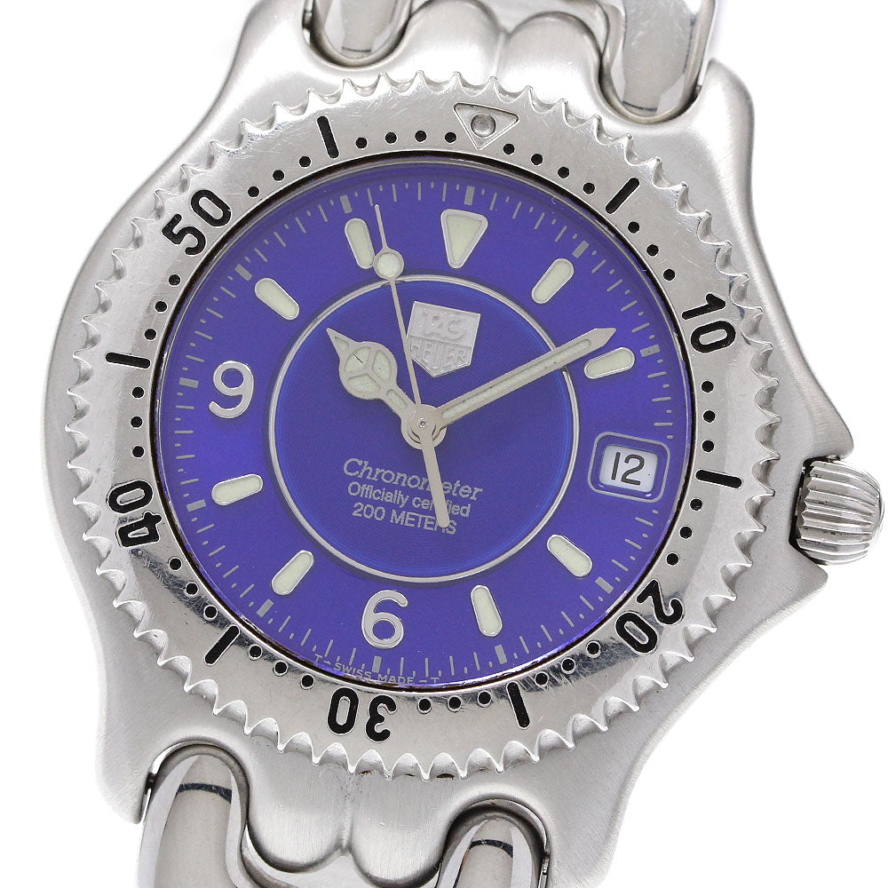 TAG HEUER S/el WG5117 Chronometer blue Dial Automatic Men's Watch_923033