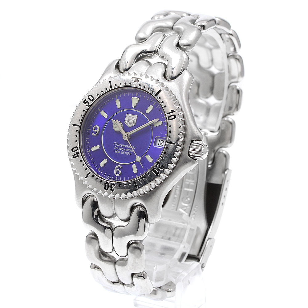 TAG HEUER S/el WG5117 Chronometer blue Dial Automatic Men's Watch_923033