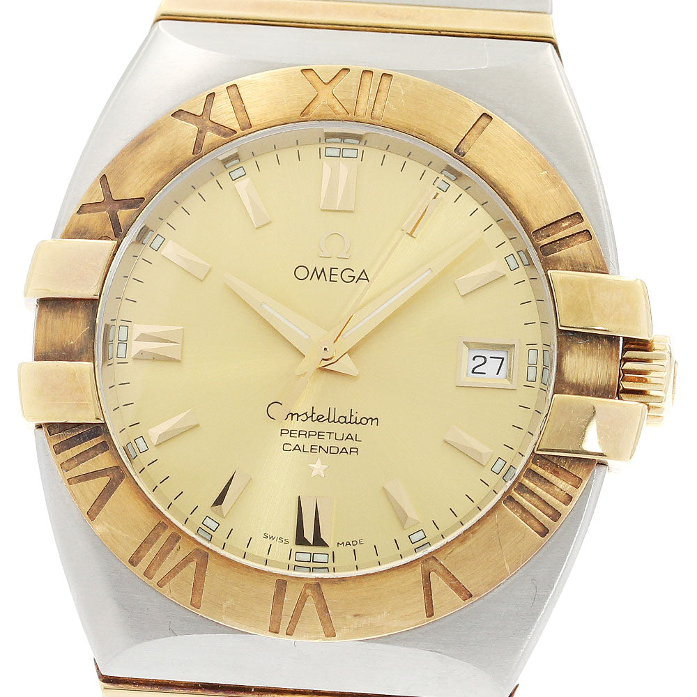 OMEGA Constellation 1213.10 Double eagle perpetual calendar Quartz Men's_923034