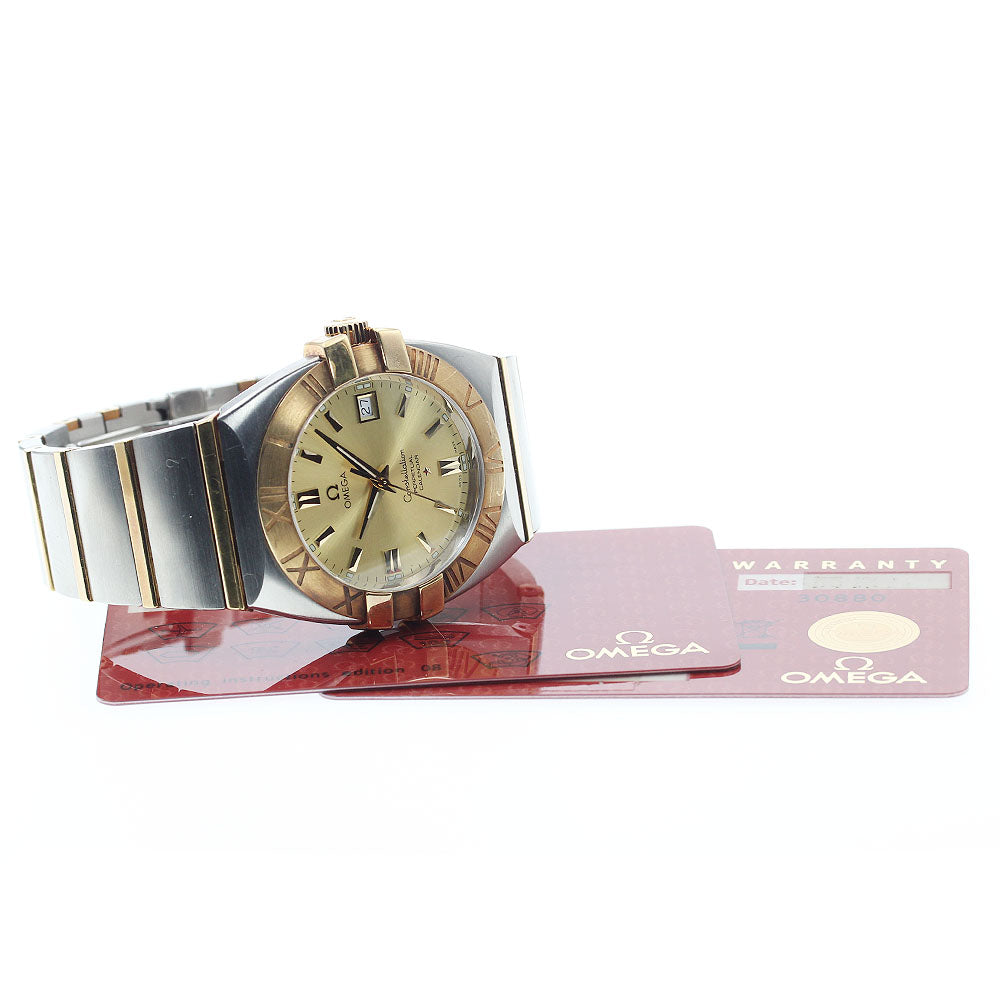 OMEGA Constellation 1213.10 Double eagle perpetual calendar Quartz Men's_923034