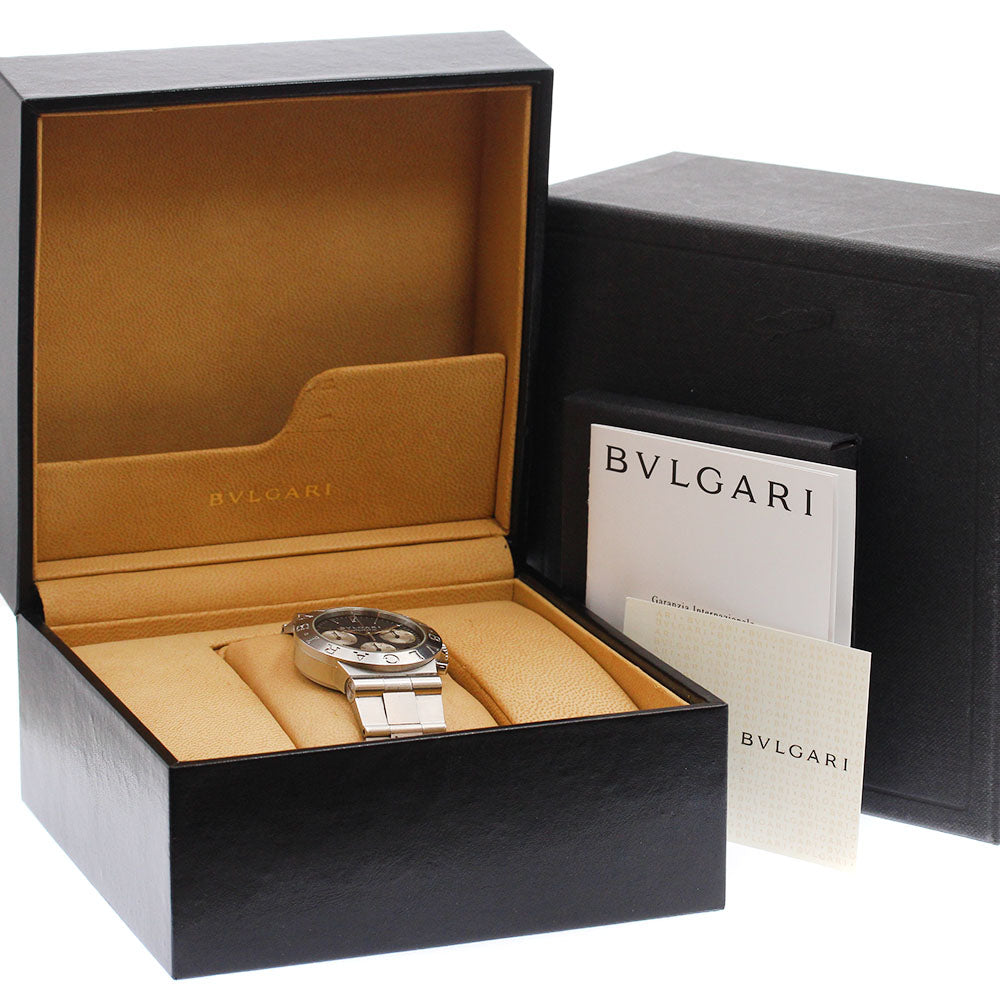 BVLGARI Diagono Sports CH35S Black / Silver Dial Automatic Men's Watch_923074