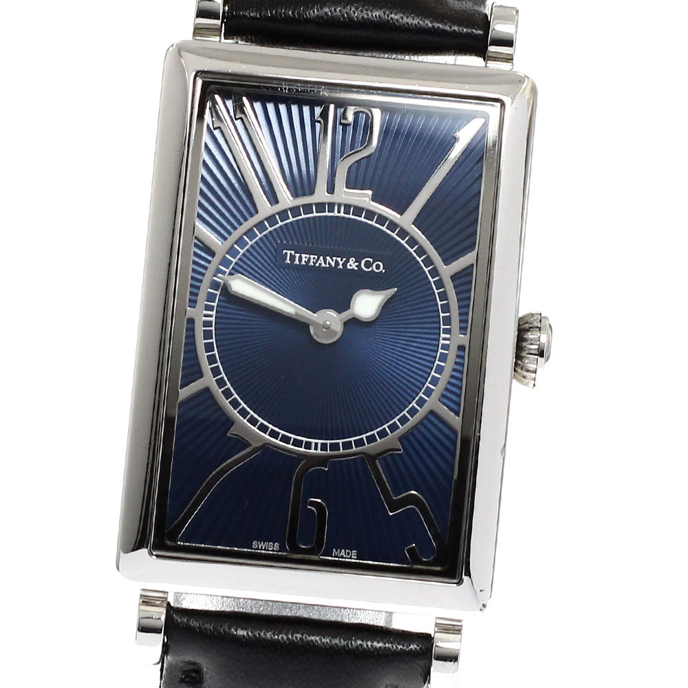 TIFFANY&Co. gallery Z3001.10.10A61A50A Navy Dial Quartz Ladies Watch_923078