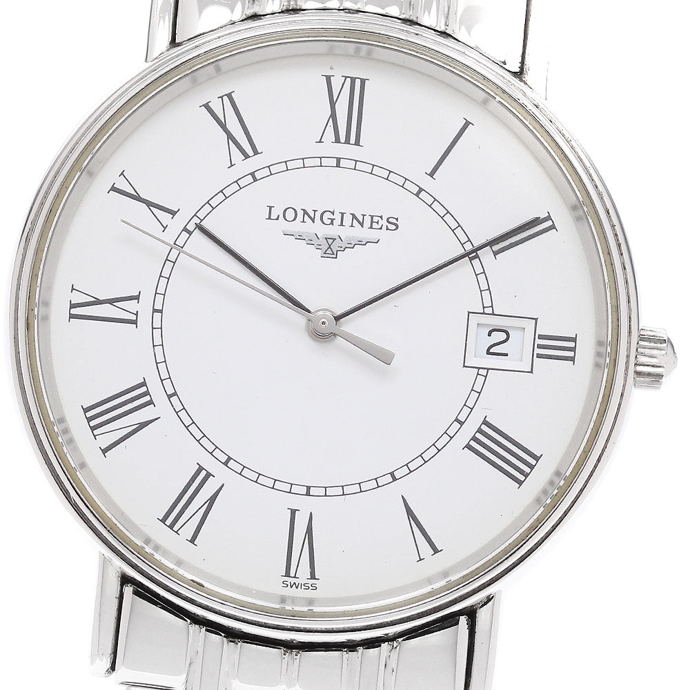 LONGINES Grand classic L4.720.4 Date white Dial Quartz Men's Watch_923143
