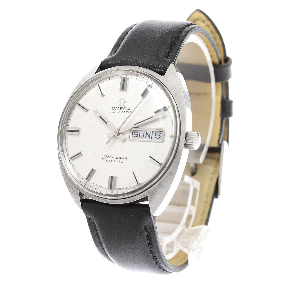 OMEGA Seamaster cosmic Day date Silver Dial Automatic Men's Watch_923144