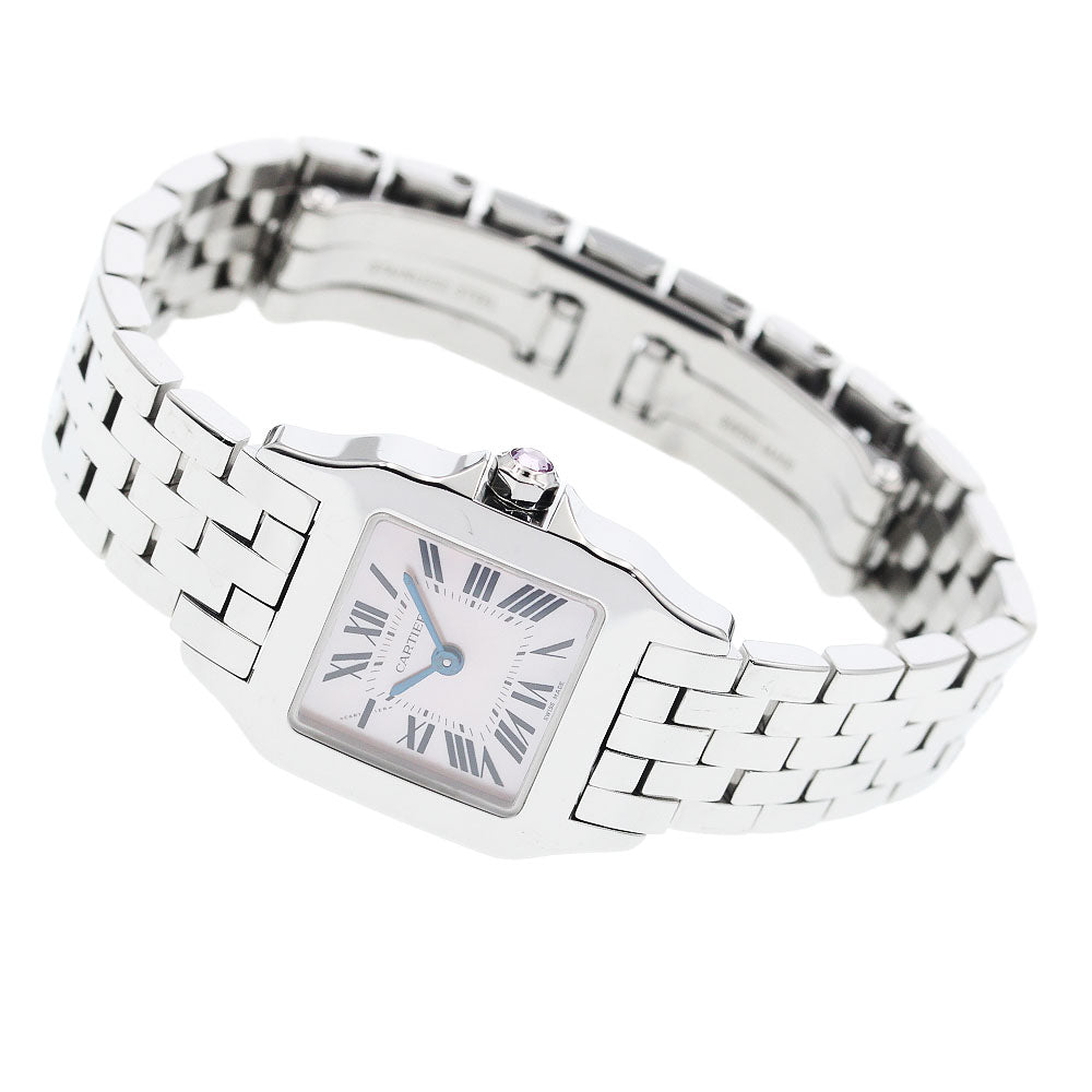 CARTIER Santos de Moiselle SM W25075Z5 Pink shell dial Pink shell Dial Quartz Ladies Watch_923147