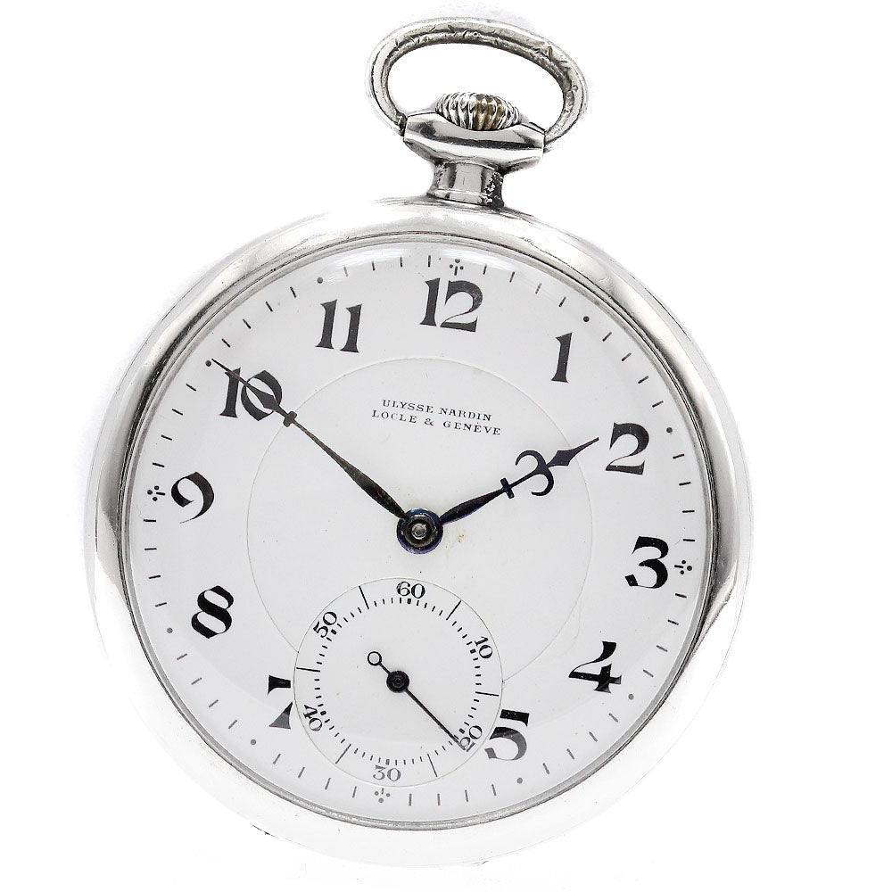 Ulysse Nardin LOCLE＆GENEVE Platinum small seconds HW Men's Pocket watch_923198
