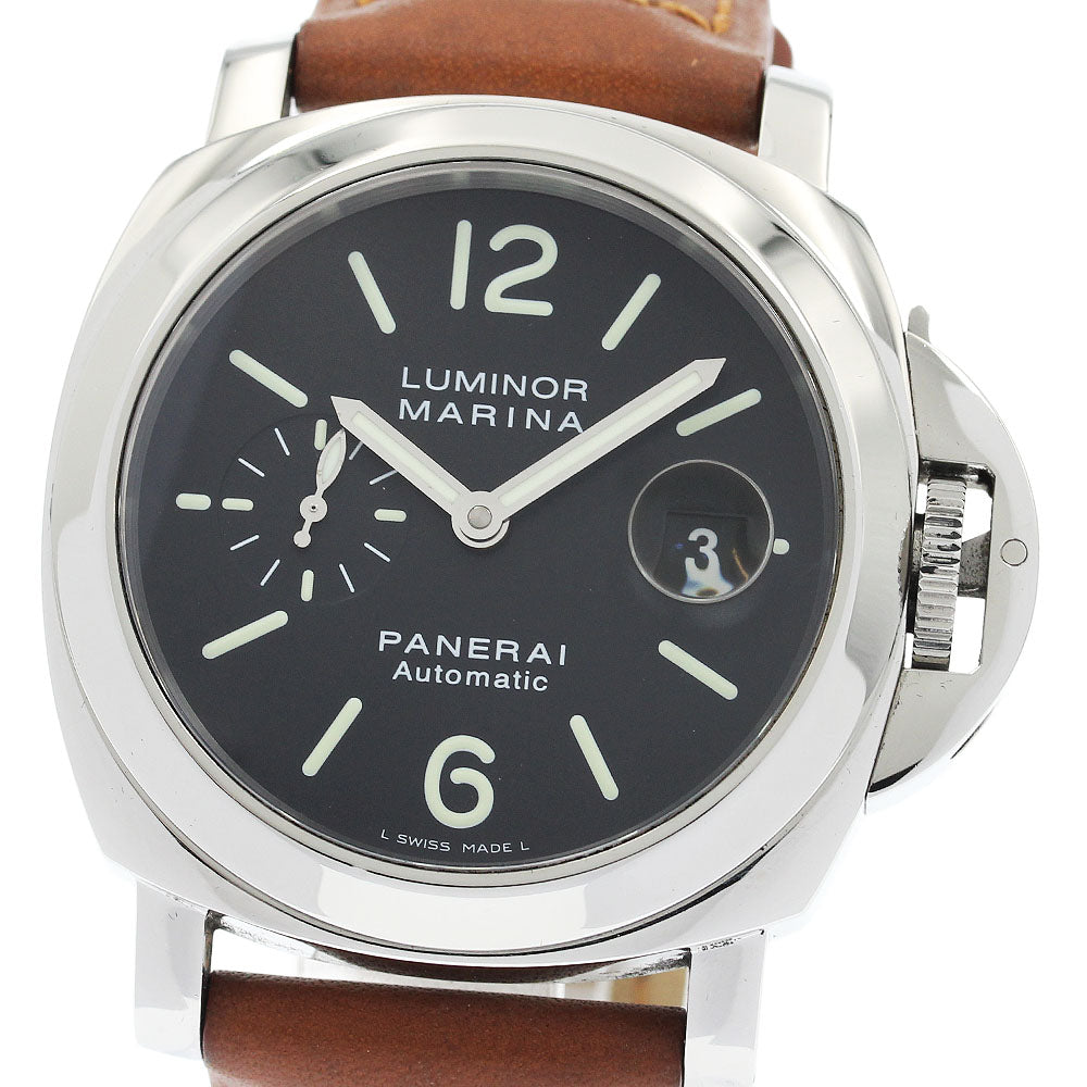 PANERAI Luminor Marina PAM00104 Small Second Date Automatic Men's Watch_923220