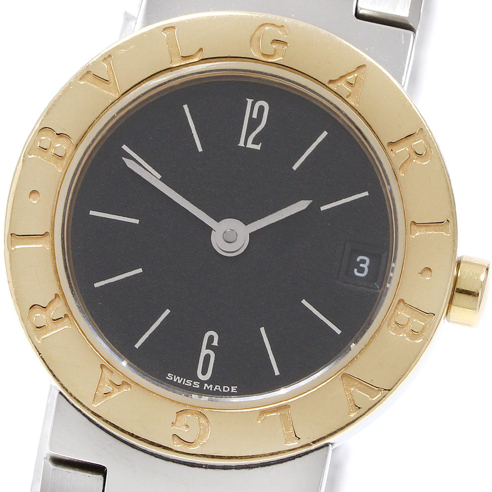 BVLGARI BVLGARIBVLGARI BB23SGD Date black Dial Quartz Ladies Watch_923257