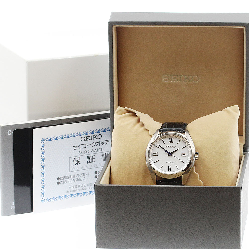 SEIKO Astron Origin SBXY035/7B72-0AD0 Solar Powered Radio Men's Watch_923260