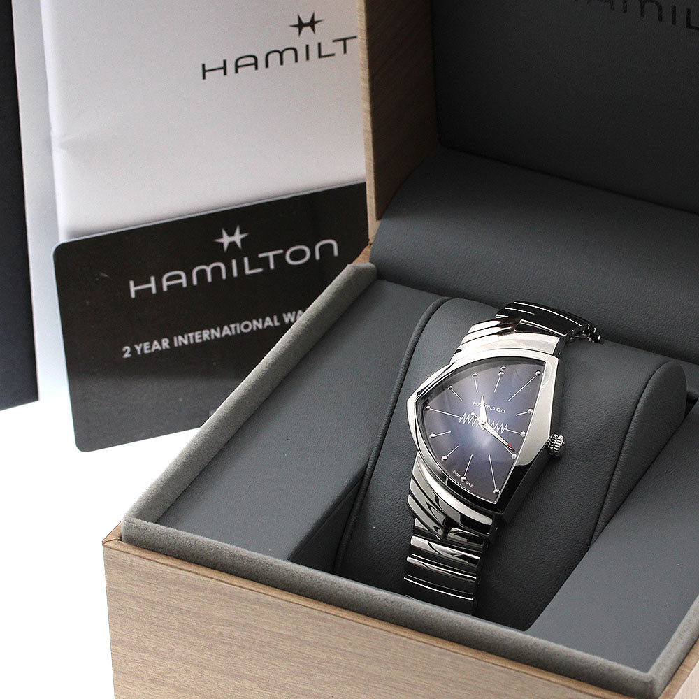 HAMILTON Ventura H244112/H24411142 Blue gradation Dial Quartz Men's Watch_923267
