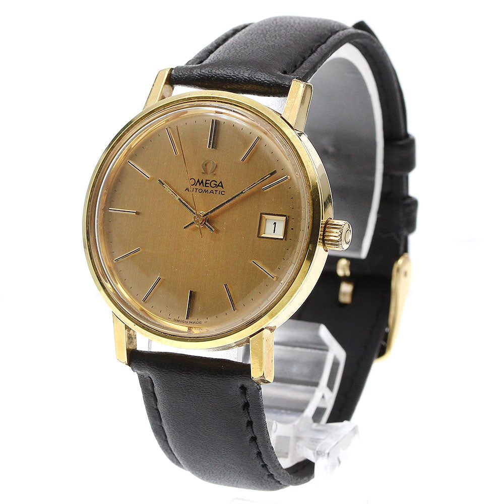 OMEGA Geneve 166.0202 Date Cal.1012 gold Dial Automatic Men's Watch_923293