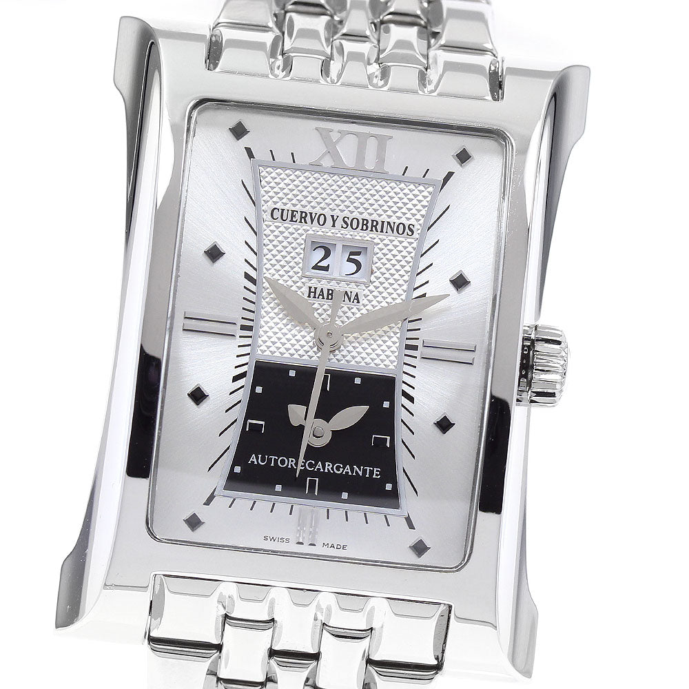 CUERVO Y SOBRINOS Esplendidos Dual Time A2451/2 Automatic Men's Watch_923306
