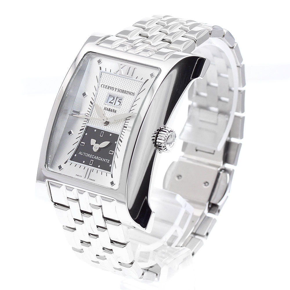 CUERVO Y SOBRINOS Esplendidos Dual Time A2451/2 Automatic Men's Watch_923306