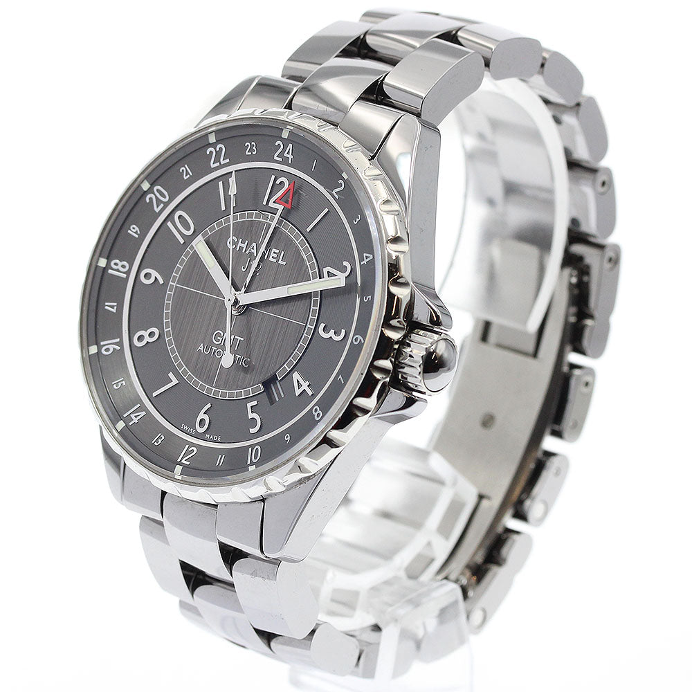 CHANEL Chromatic H3099 GMT date gray Dial Automatic Men's Watch_923318