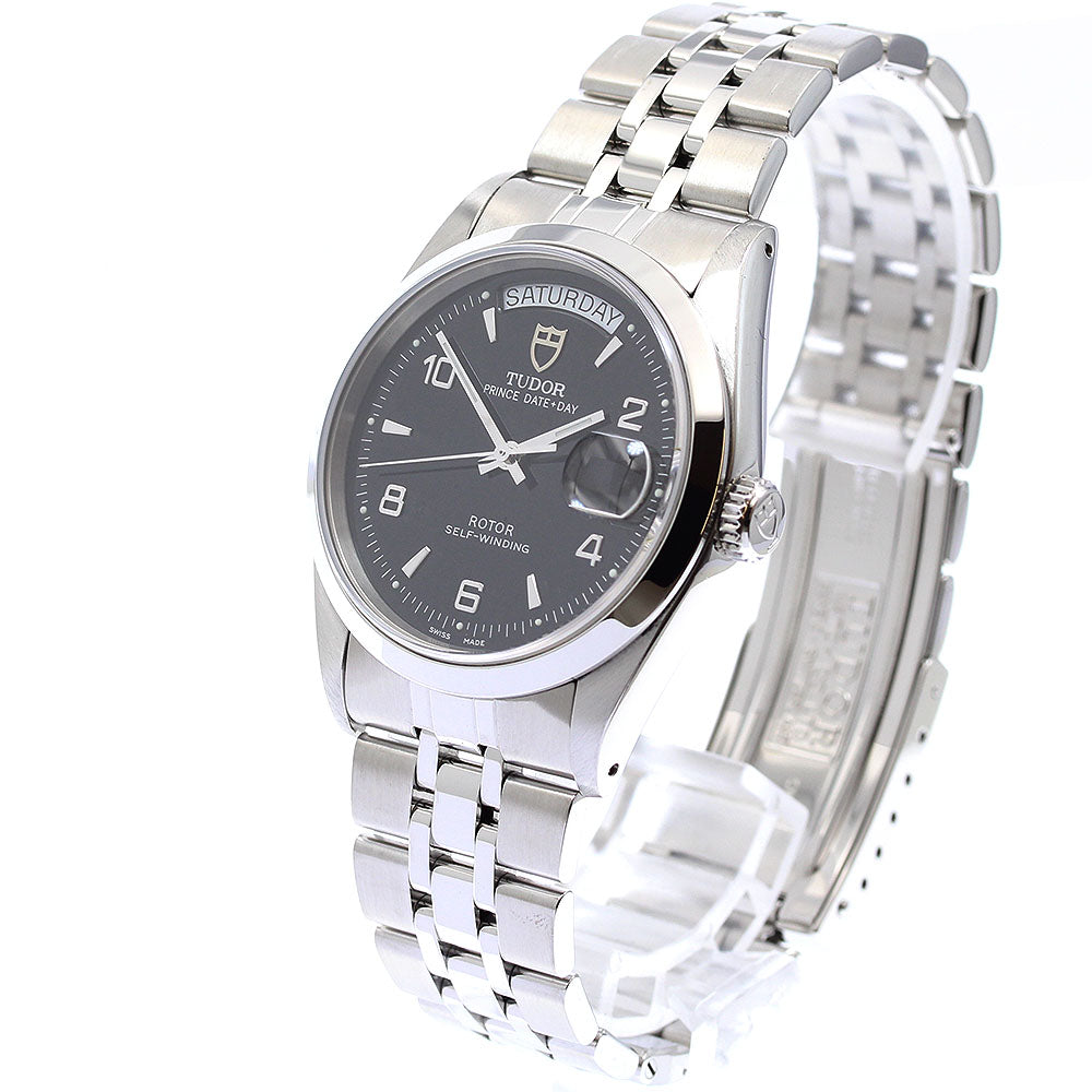 TUDOR Prince Date Day 76200 black Dial Automatic Men's Watch_923335