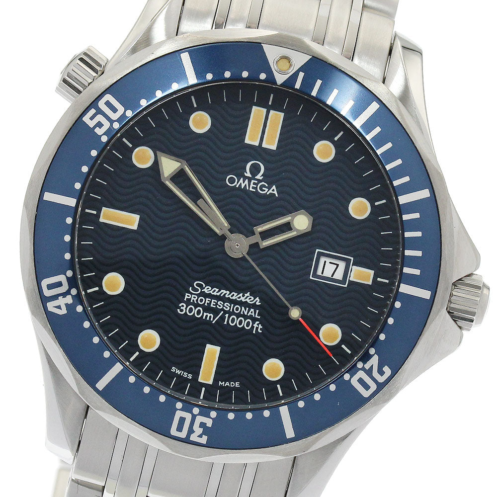 OMEGA Seamaster 300 2541.80 Date Navy Dial Quartz Men's Watch_923356