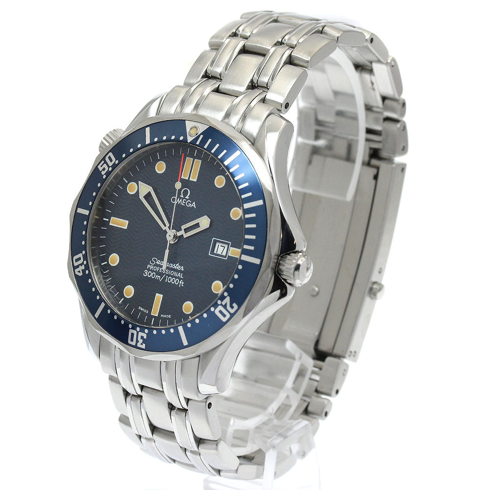 OMEGA Seamaster 300 2541.80 Date Navy Dial Quartz Men's Watch_923356