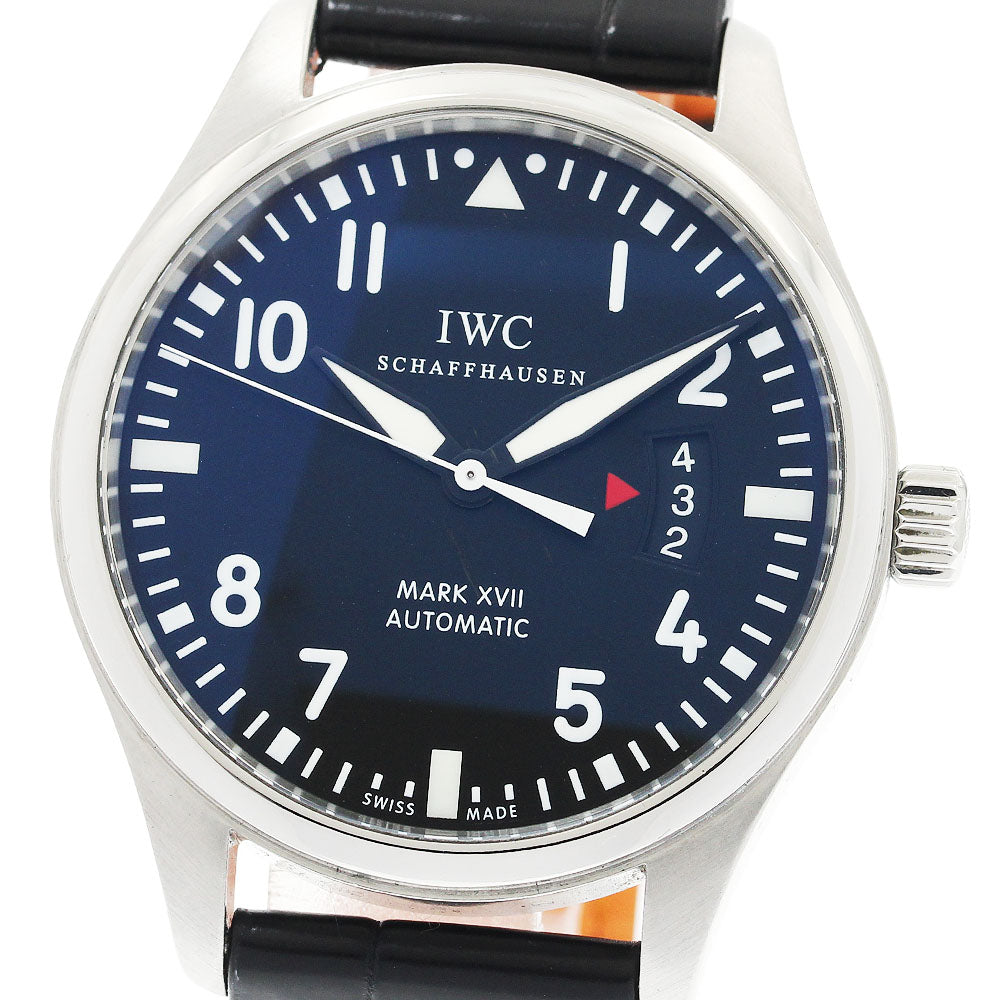 IWC SCHAFFHAUSEN Pilot watch mark XVII IW326501 Date black Dial Automatic Men's Watch_923366