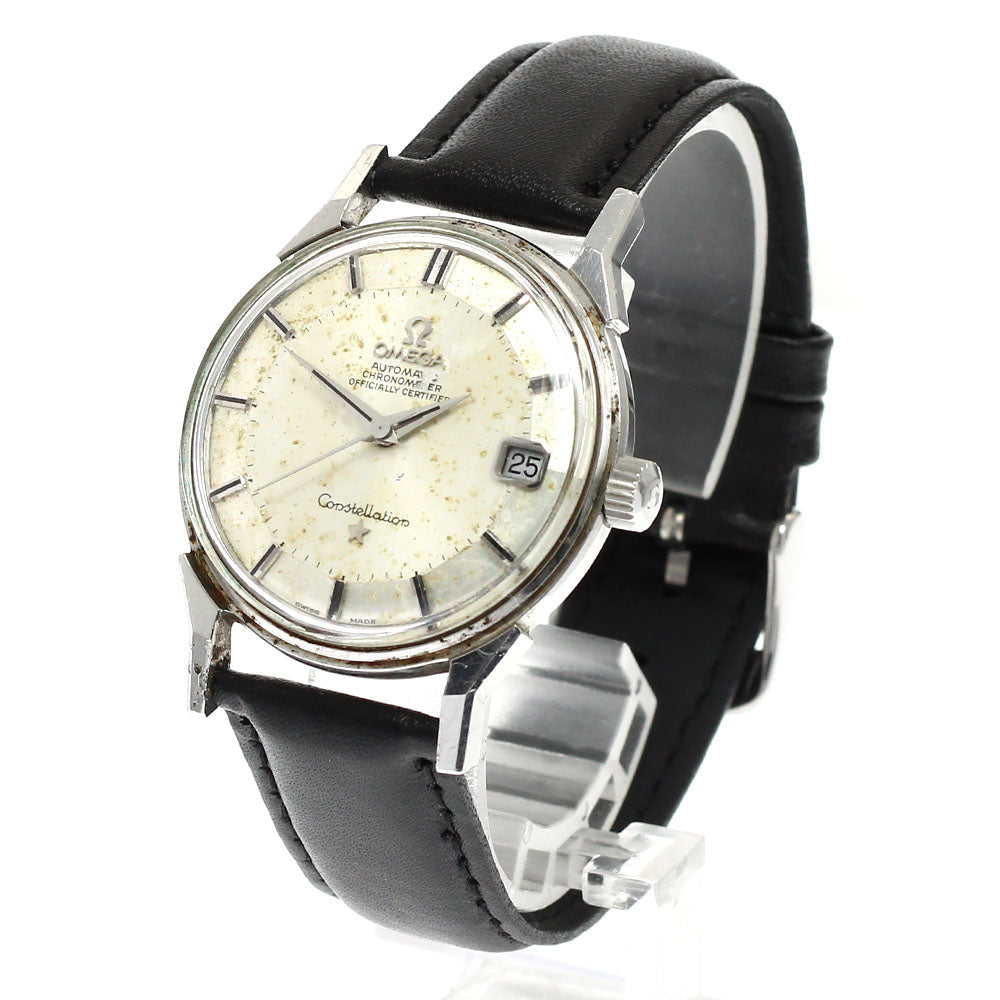 OMEGA Constellation 168.005 SC Date 12-sided Cal.564 Silver Dial Automatic Men's Watch_923391
