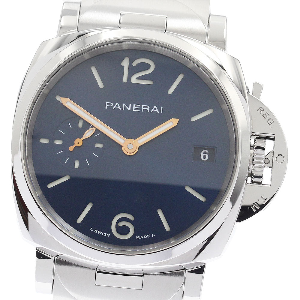 PANERAI Luminor Due PAM01123 Date Navy Dial Automatic Men's Watch_923418