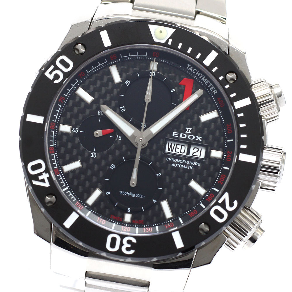 EDOX Chrono Offshore 1 01114-3M-NIN black Dial Automatic Men's Watch_923421