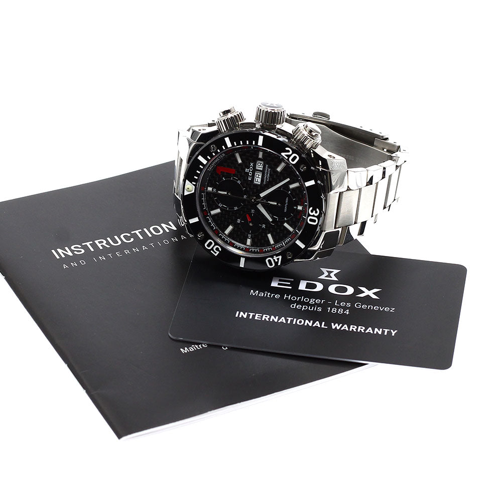 EDOX Chrono Offshore 1 01114-3M-NIN black Dial Automatic Men's Watch_923421