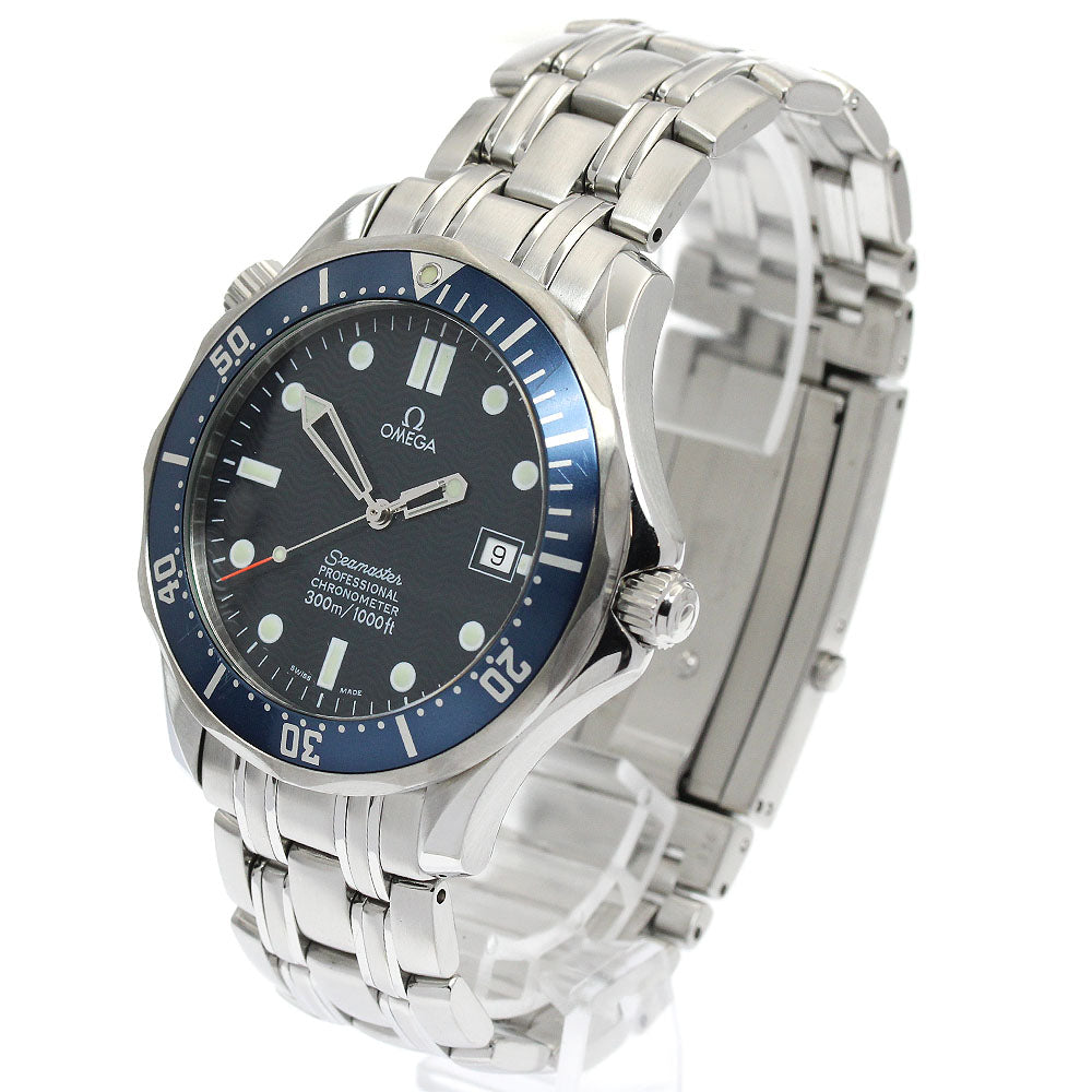 OMEGA Seamaster300 2531.80 Date Navy Dial Automatic Men's Watch_923440