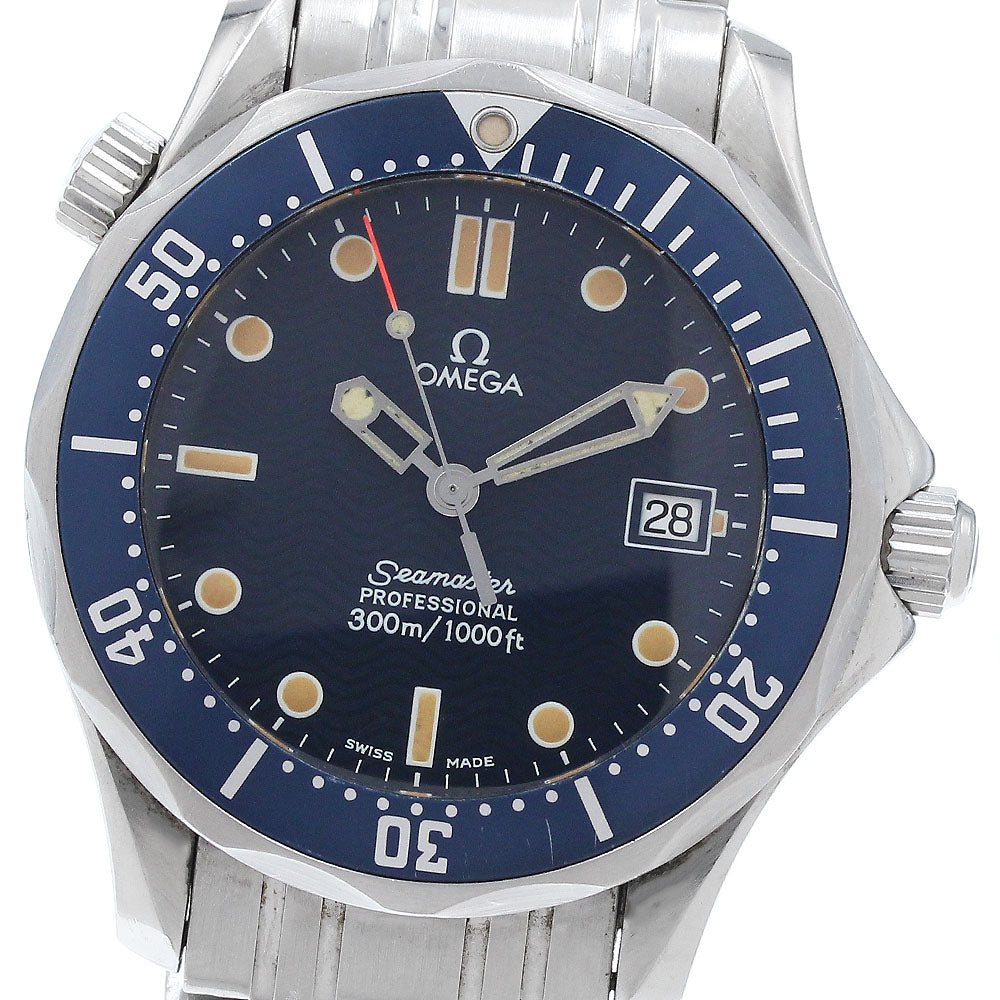 訳あり オメガ OMEGA 2561.80 シーマスター300 デイト クォーツ ボーイズ _923473 公式】CLOSER｜訳あり オメガ OMEGA 2561.80 シーマスター300 デイト