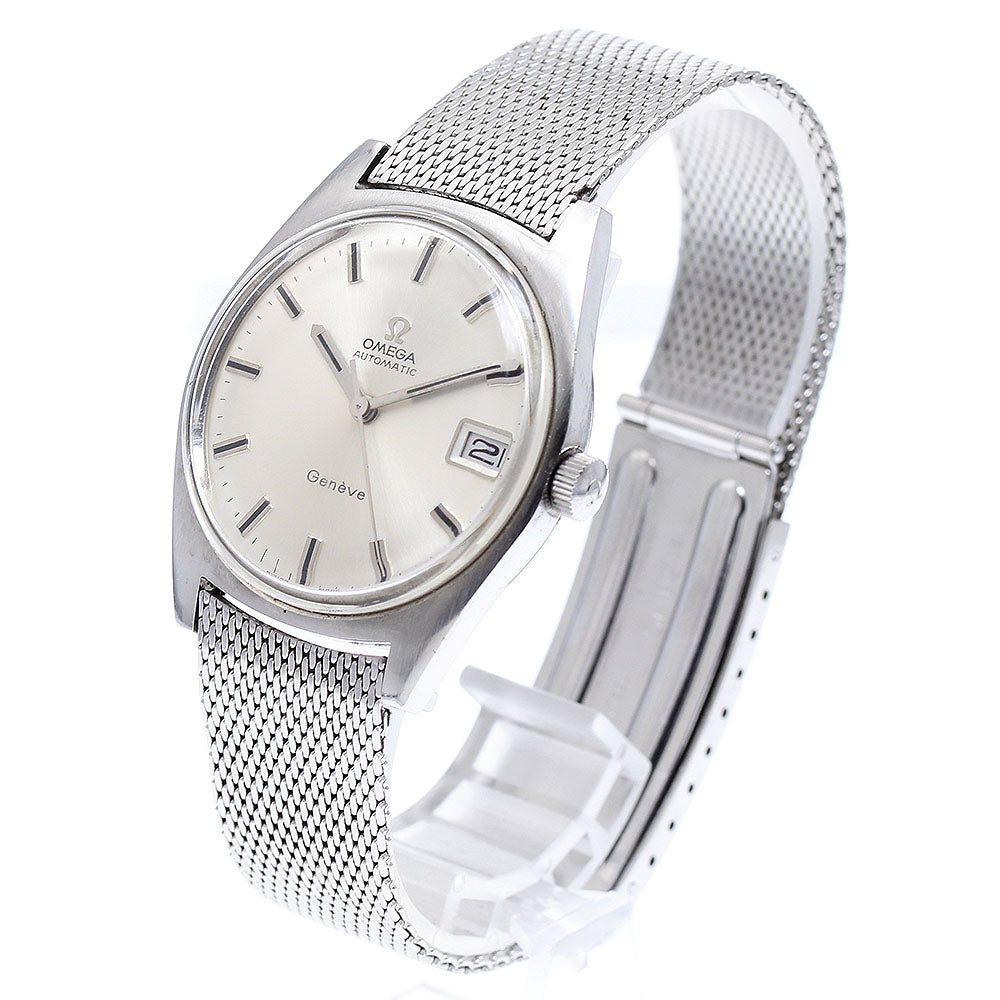 OMEGA Geneve 166.041 Cal.565 Date Silver Dial Automatic Men's Watch_923480