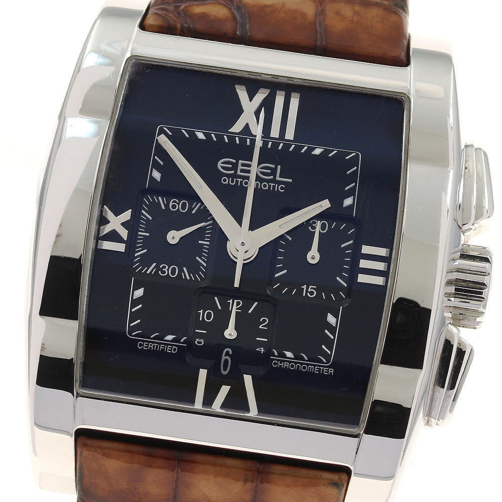 EBEL Tarawa E9137J40 Date Chronograph black Dial Automatic Men's Watch_923483