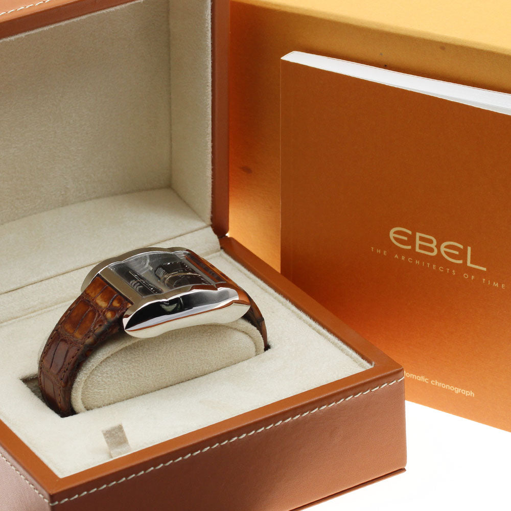 EBEL Tarawa E9137J40 Date Chronograph black Dial Automatic Men's Watch_923483