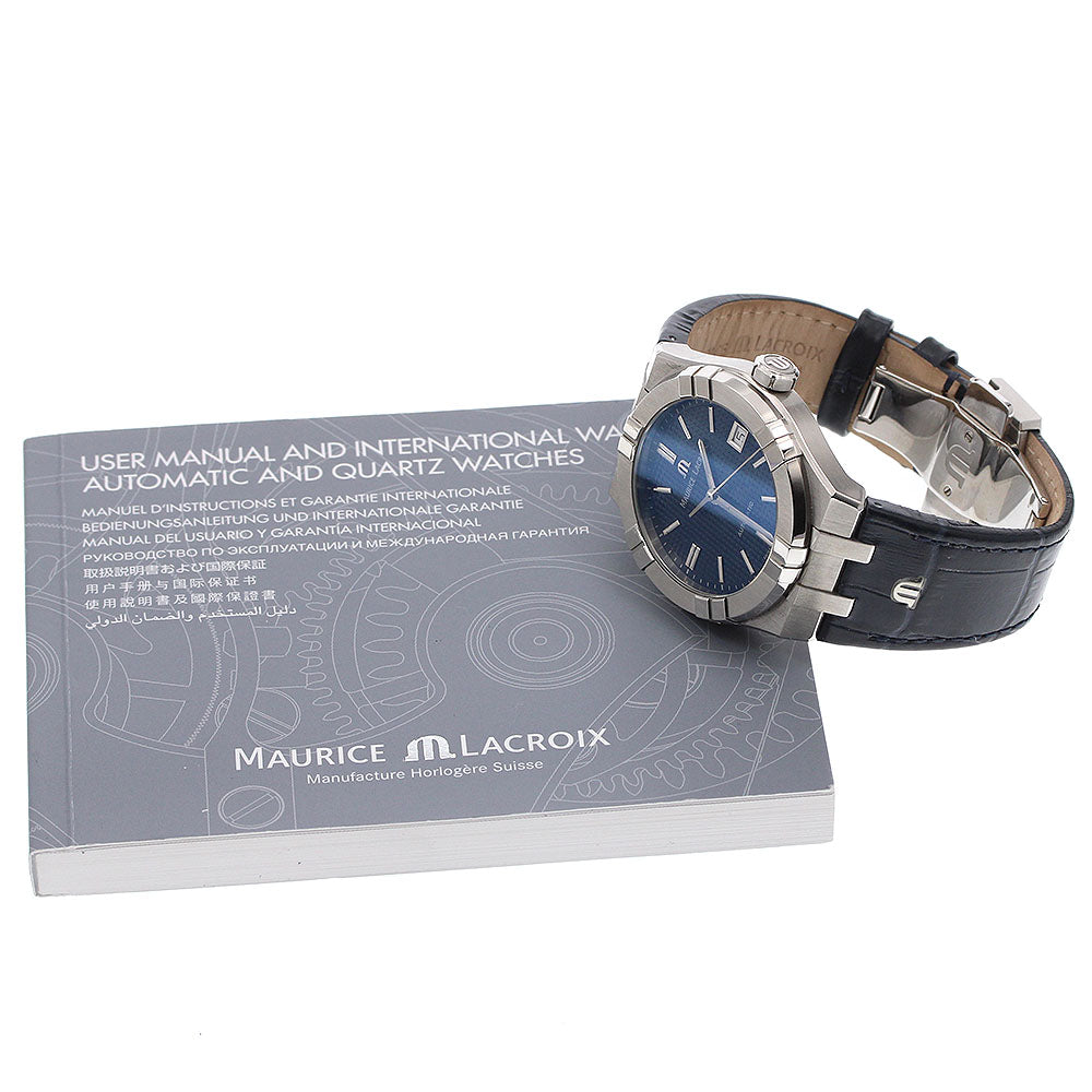 Maurice Lacroix icon AI6007 Date blue Dial Automatic Men's Watch_923484