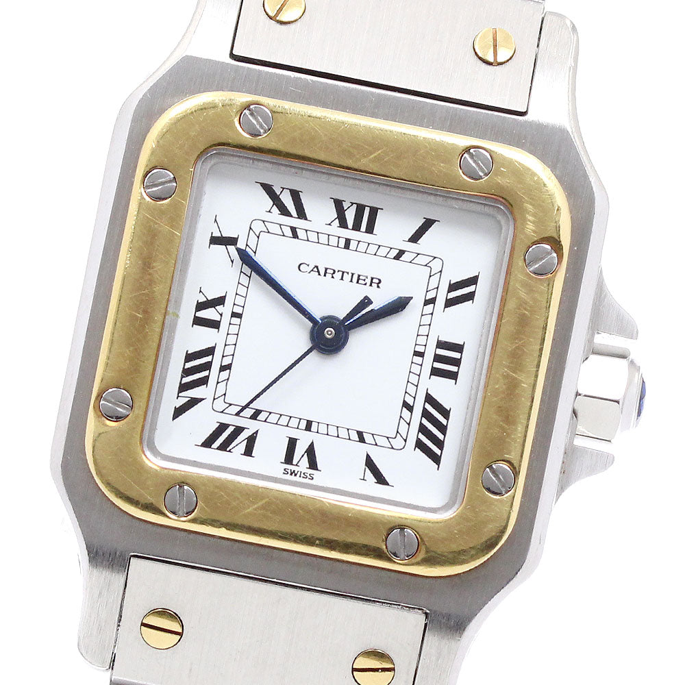 CARTIER Santos GalbeeSM white Dial Automatic Ladies Watch_923493