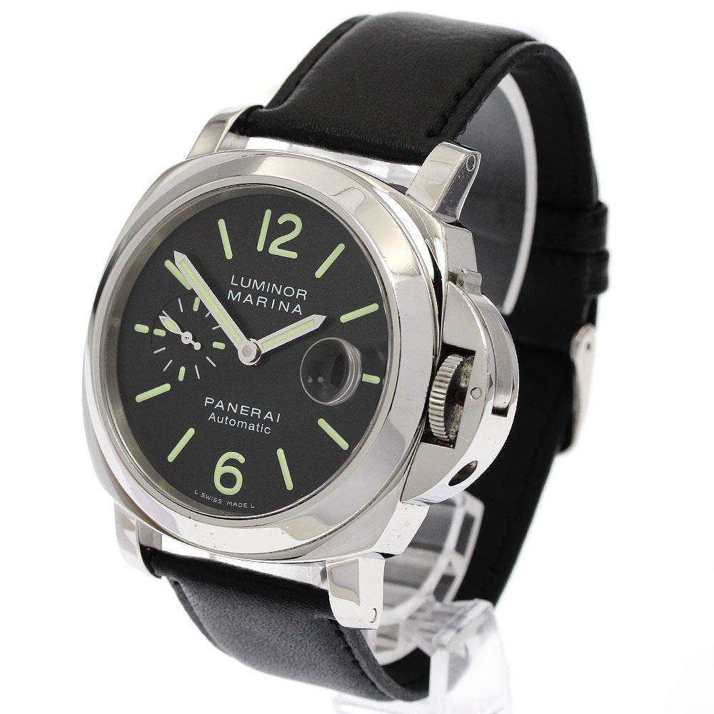 PANERAI Luminor Marina PAM00104 Small Second Date Automatic Men's Watch_923514