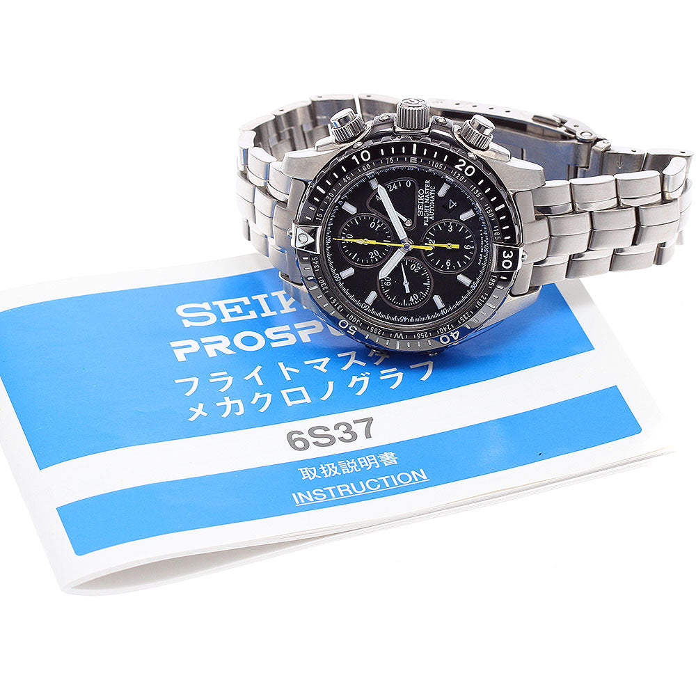 SEIKO Prospex 6S37-0010/SBDS001 Flight Master Automatic Men's Watch_923521