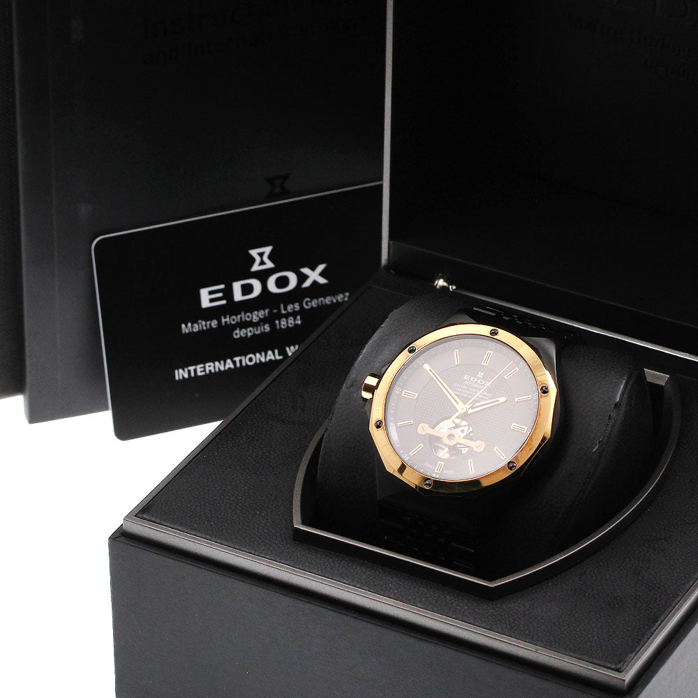 EDOX Delphin 85024 black Dial Automatic Men's Watch_923524