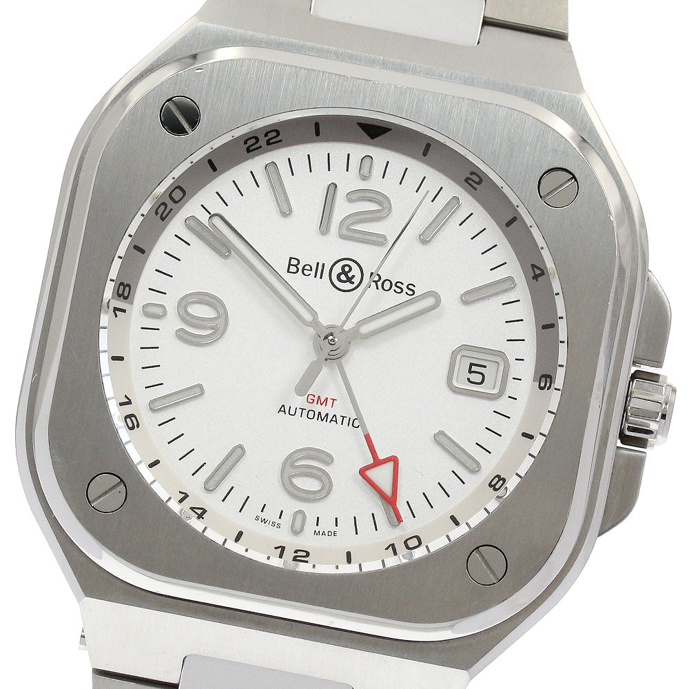 Bell＆Ross BR05 GMT BR05G-SI-ST/SST Date white Dial Automatic Men's Watch_923525